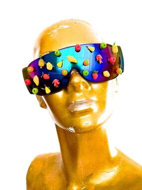 GASOLINE GLAMOUR FRUIT PUNCH SPY SUNGLASSES 🍓🍋🍊🥭🍐🍍🍎🍏